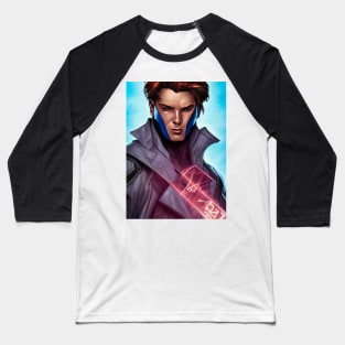 Gambit Portrait Baseball T-Shirt